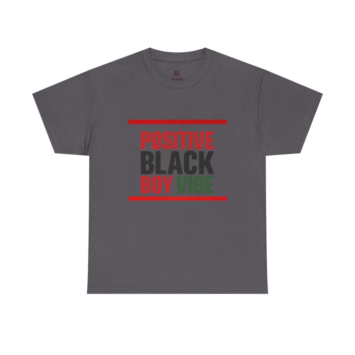 Positive Black Boy Vibe Tee - Unisex Cotton T-Shirt for Affirmation