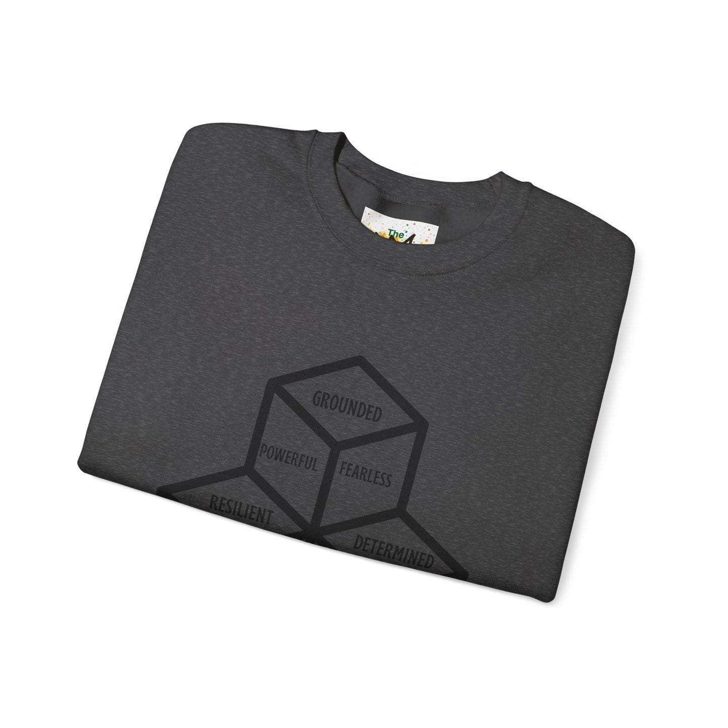 RESET & REFOCUS™ Identity Blocks Sweatshirt – Empowerment Apparel for Young Men