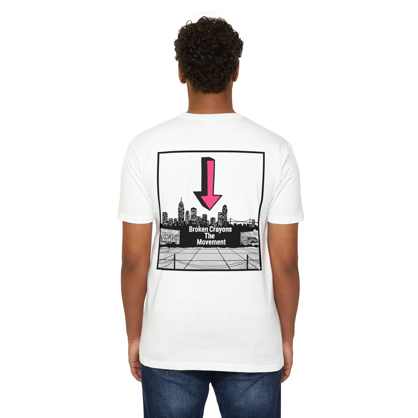 Unique Cityscape Tee | Urban Graphic T-Shirt for Men & Women | Broken Crayons Collection™