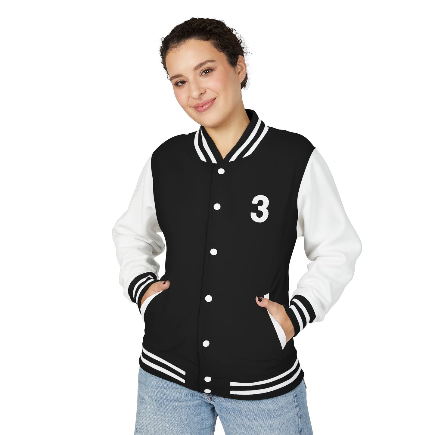 Unisex Letterman Jacket with Inspirational Quote