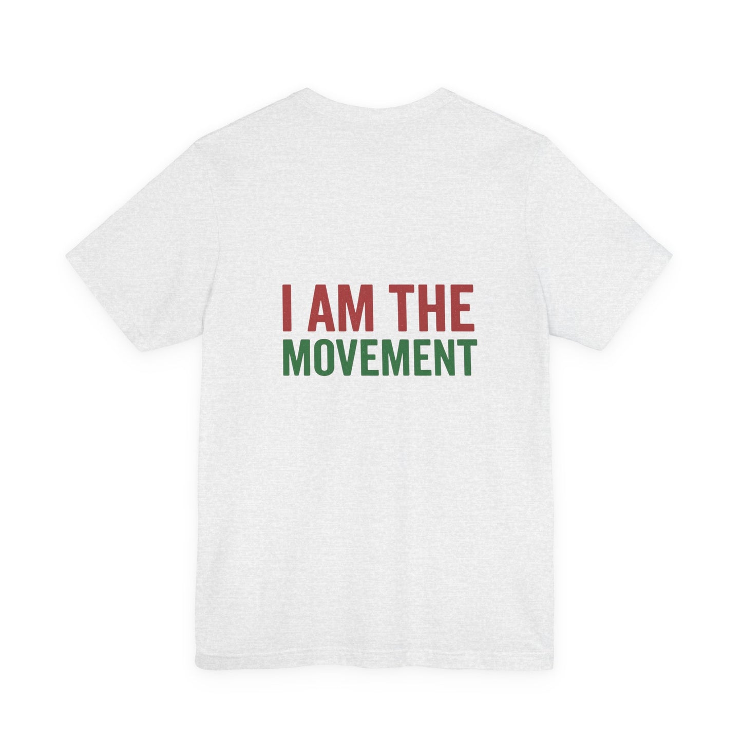 Unapologetically Me™ / I Am The Movement™ Red Tee – Empowerment Shirt for Boys of Color