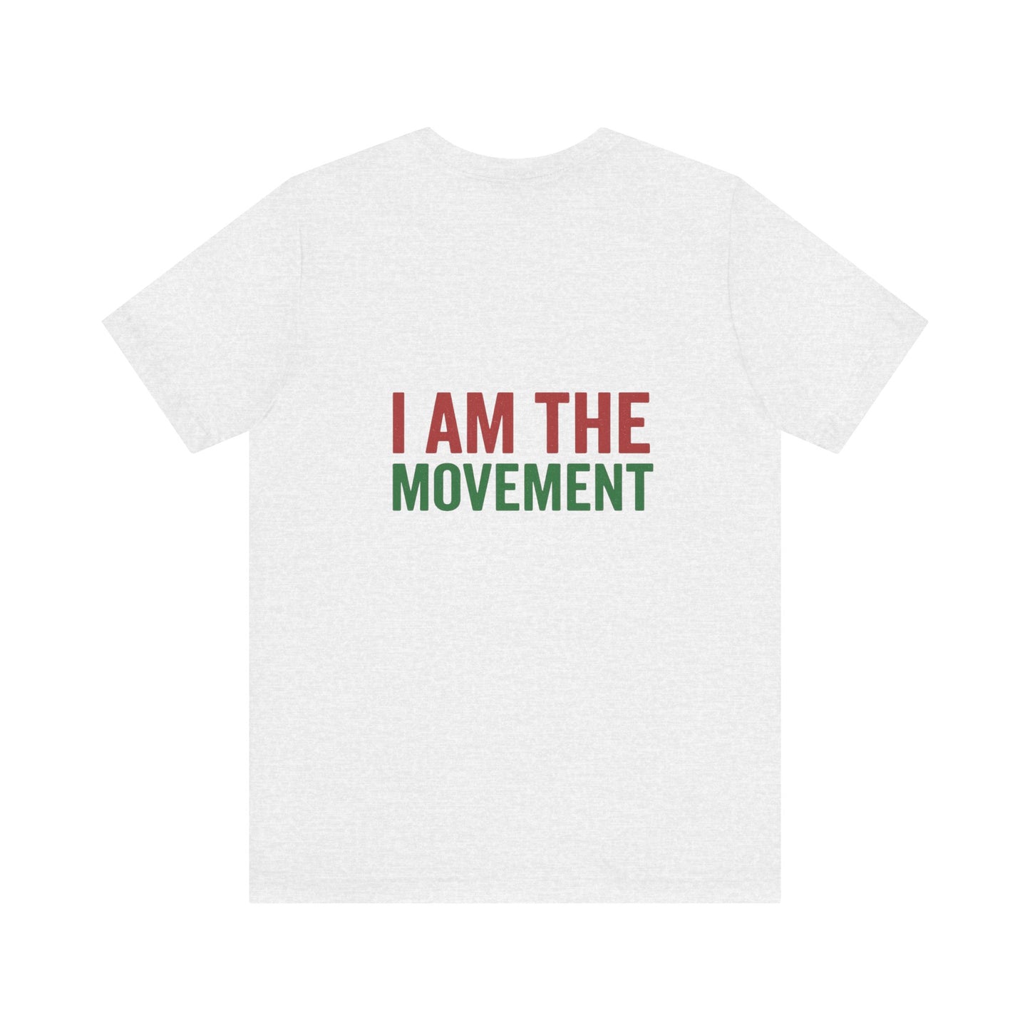 Unapologetically Me™ / I Am The Movement™ Red Tee – Empowerment Shirt for Boys of Color