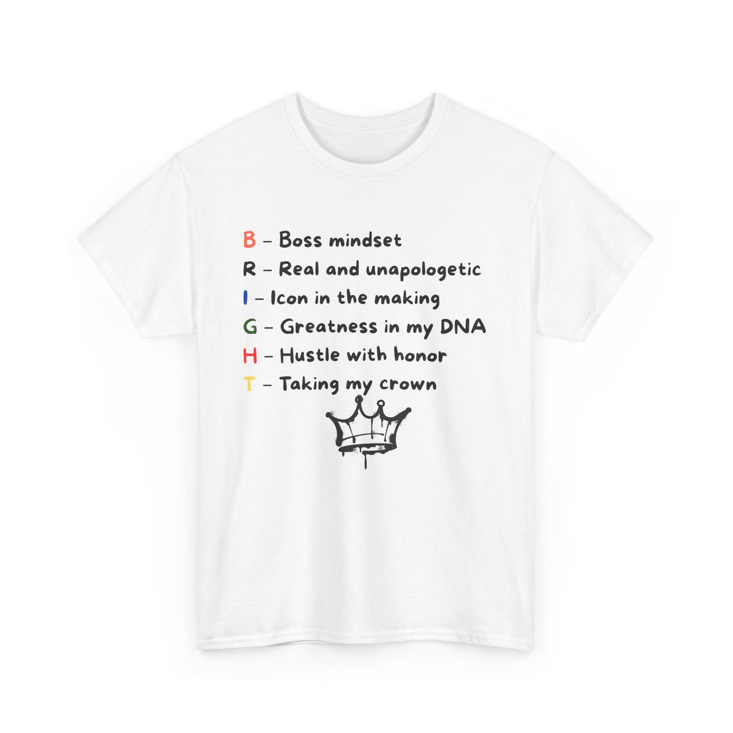 Boss Mindset Unisex Heavy Cotton Tee | Empowering Apparel for Aspiring Entrepreneurs, Motivational Gift, Casual Wear