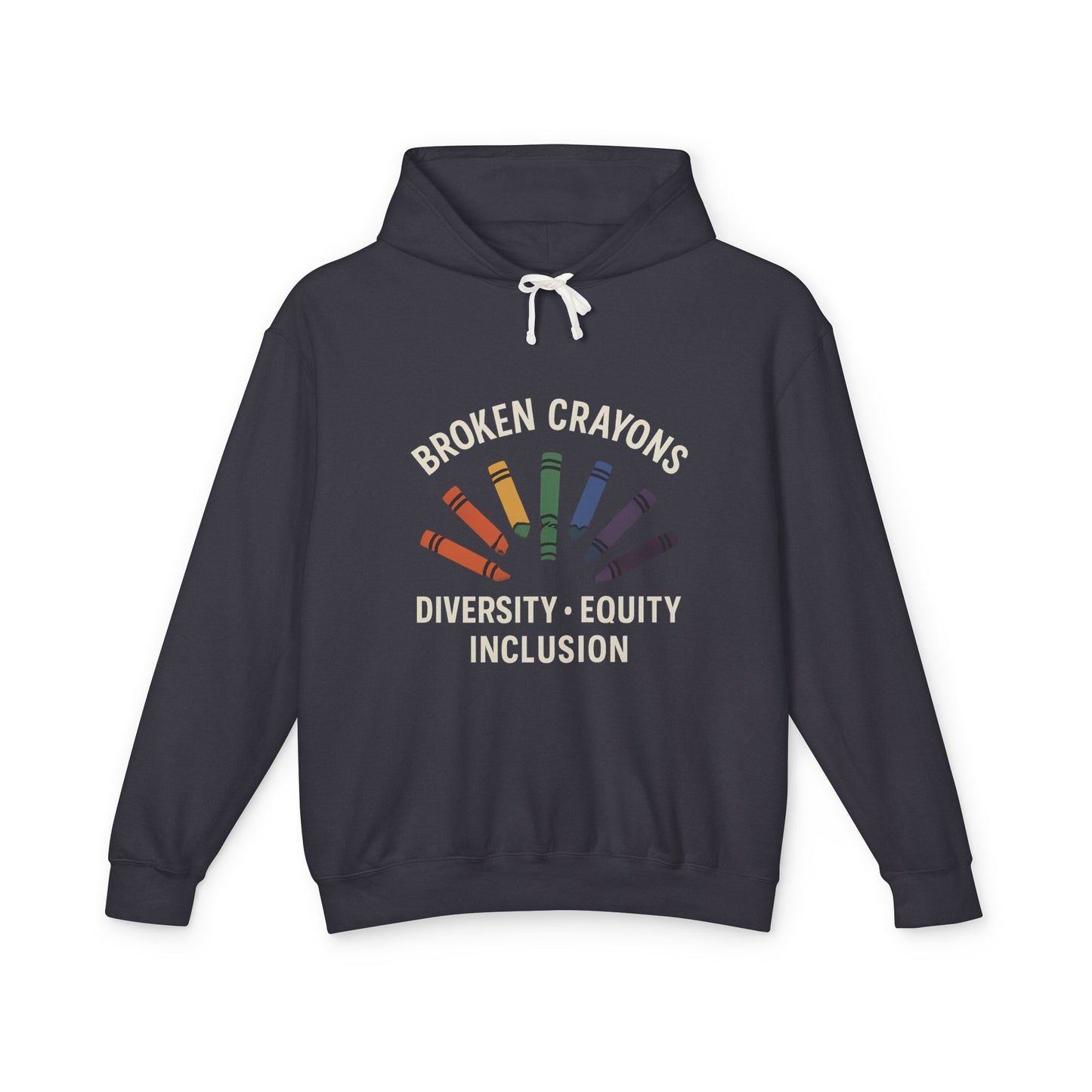 Broken Crayons™ Diversity Hoodie – “I Am a Boy of Color…PERIOD!” Empowerment Streetwear
