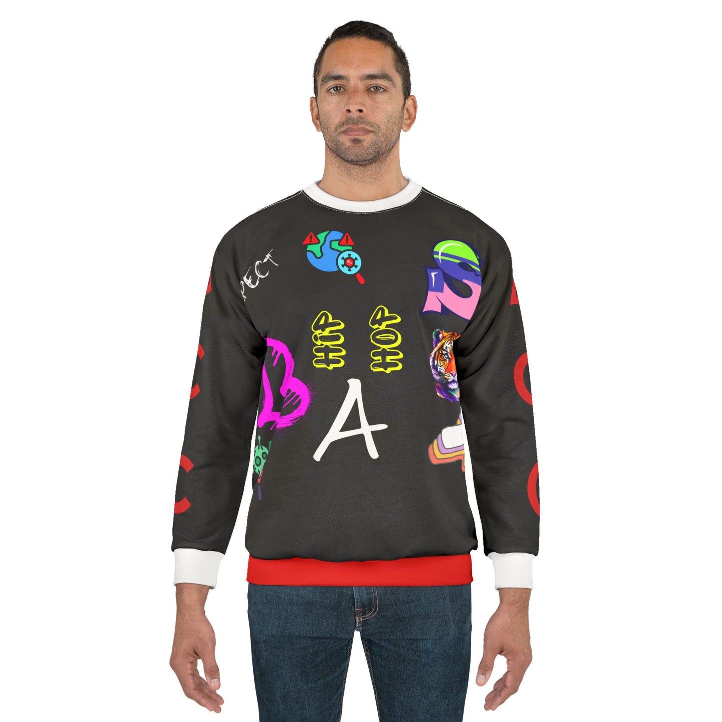 Broken Crayons CollectionTrendy Hip Hop Sweatshirt, Unisex Streetwear,