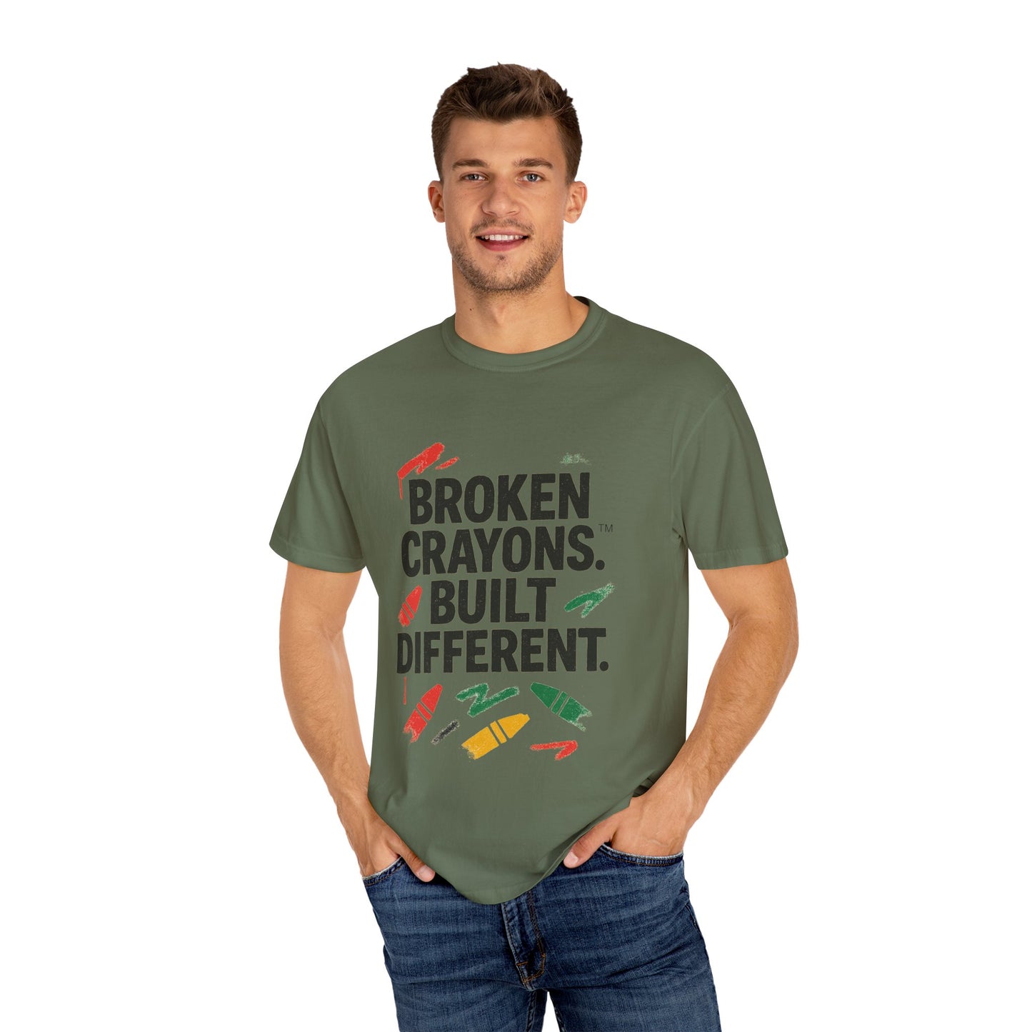 Broken Crayons Built Different™ Tee | Bold Urban Streetwear