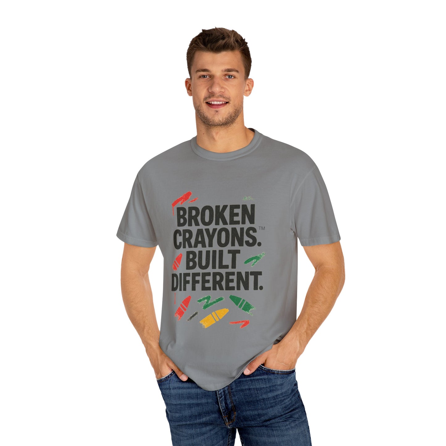 Broken Crayons Built Different™ Tee | Bold Urban Streetwear