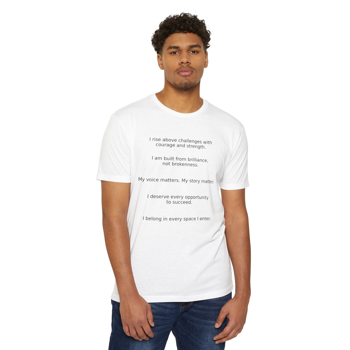 Empowerment T-Shirt, Inspirational Tee, Motivational Shirt, Unisex Statement Top, Everyday Confidence Wear