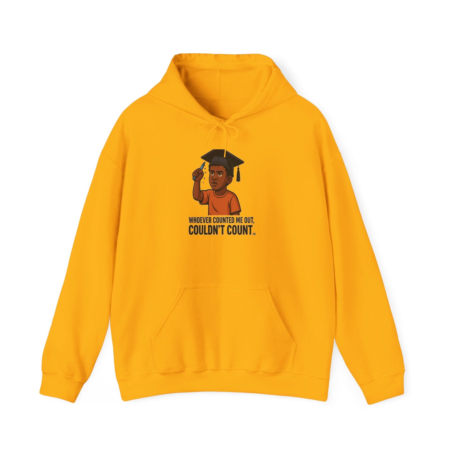 Unisex Heavy Blend™ Graduation Hoodie - Fun, Cozy Gift for Graduates, Back to School, Humor, Celebration, Comfy Wear