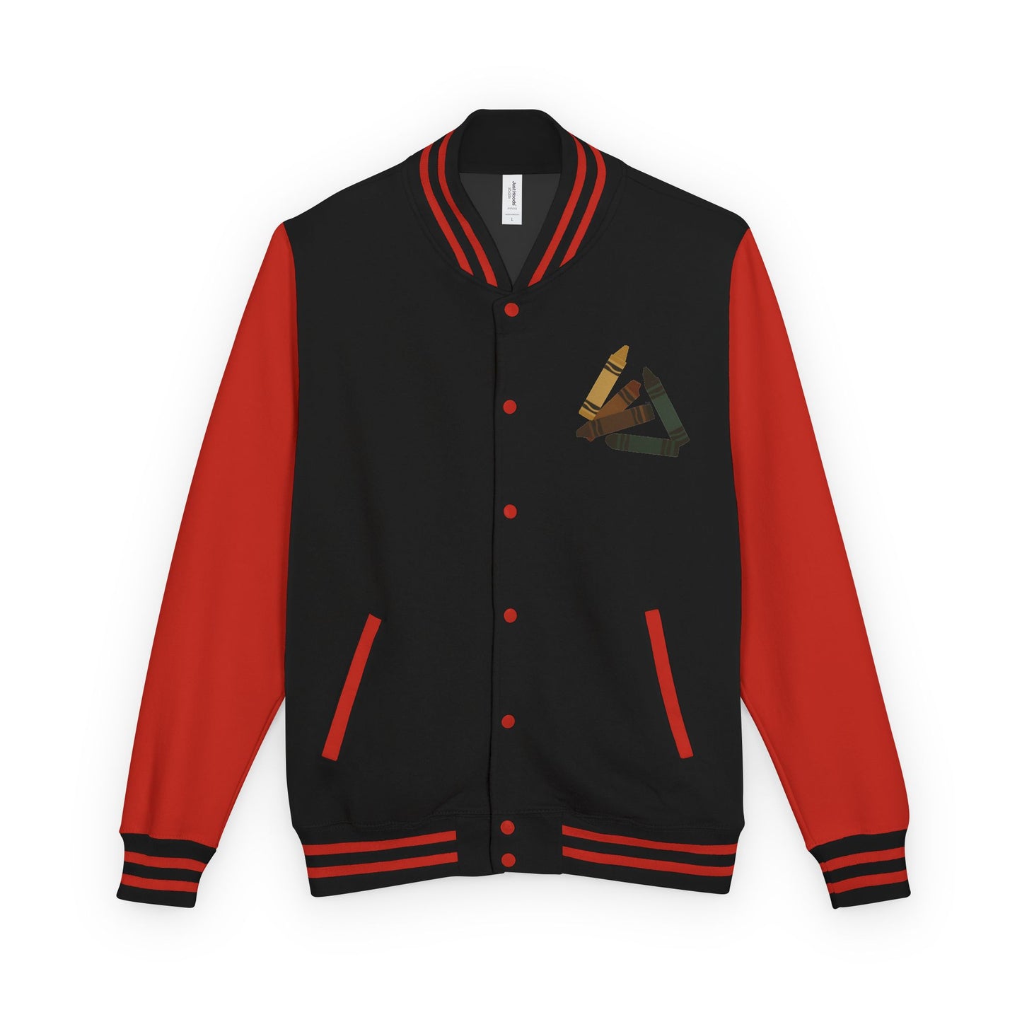 Proud Black King Letterman Jacket, Unisex Varsity Jacket, Stylish Streetwear, Empowerment Apparel, Statement Fashion
