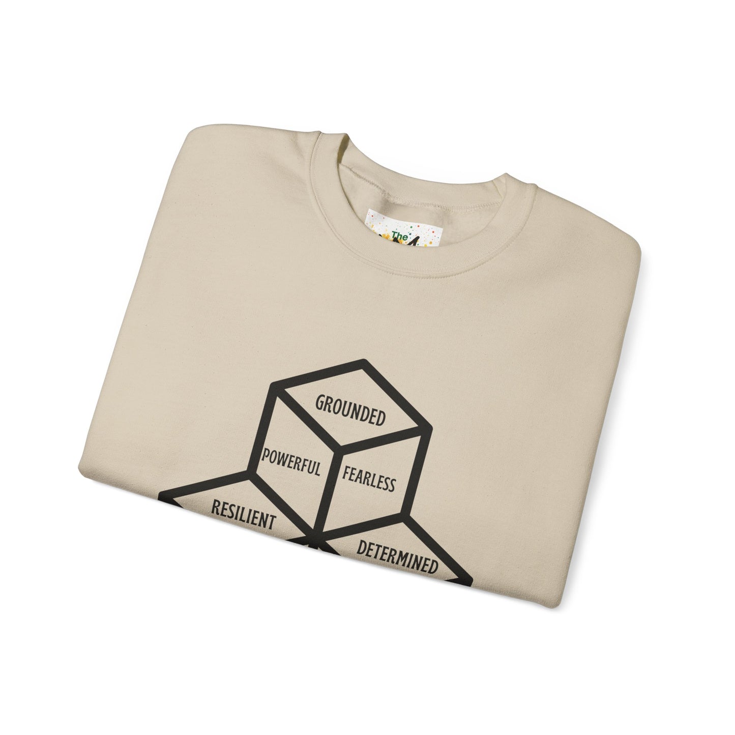 RESET & REFOCUS™ Identity Blocks Sweatshirt – Empowerment Apparel for Young Men