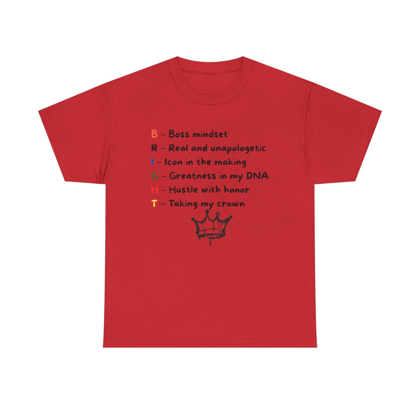 Boss Mindset Unisex Heavy Cotton Tee | Empowering Apparel for Aspiring Entrepreneurs, Motivational Gift, Casual Wear