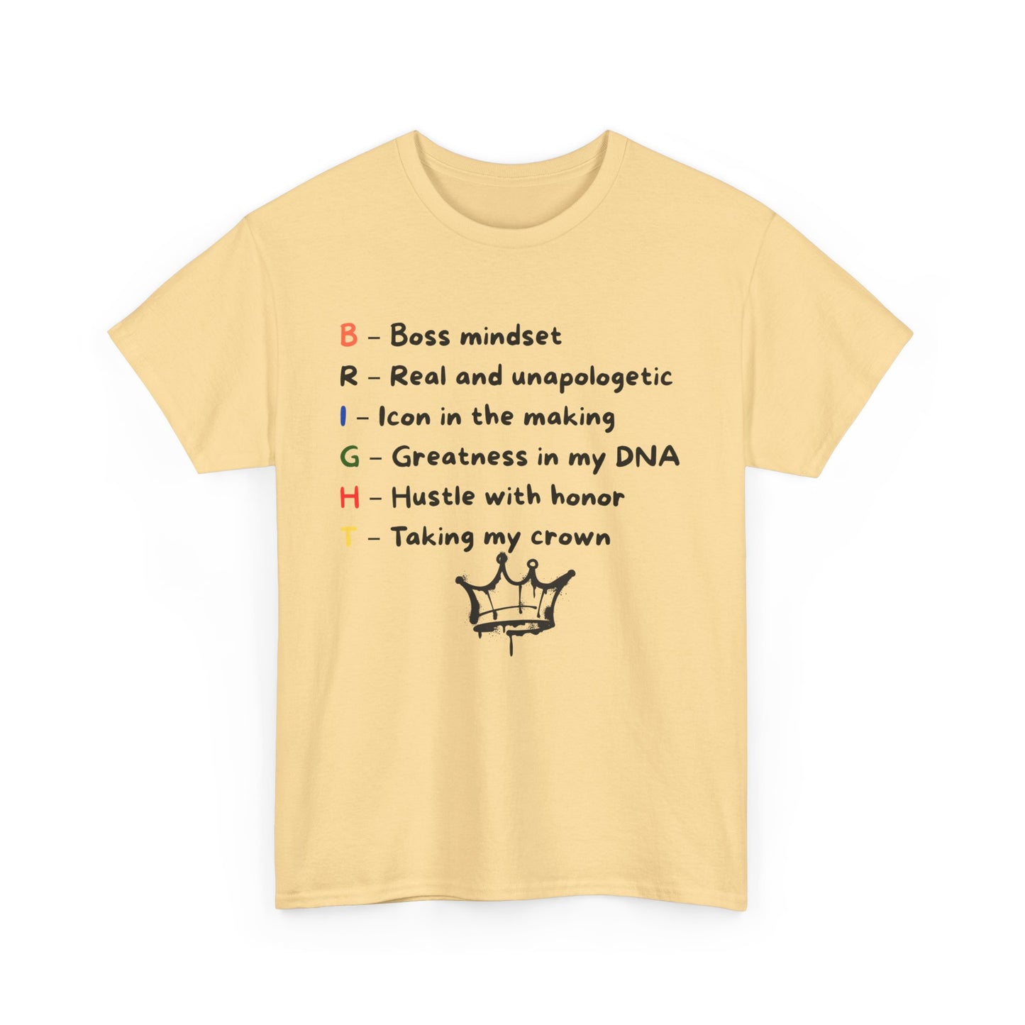 Boss Mindset Unisex Heavy Cotton Tee | Empowering Apparel for Aspiring Entrepreneurs, Motivational Gift, Casual Wear