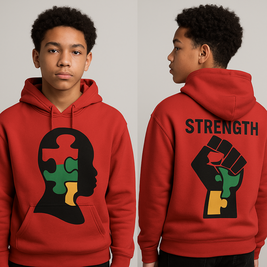 Empowering Hooded Sweatshirt for Strength & Unity | Black History Month, Gift for Activists, Casual Wear, Streetwear, Unisex Hoodie