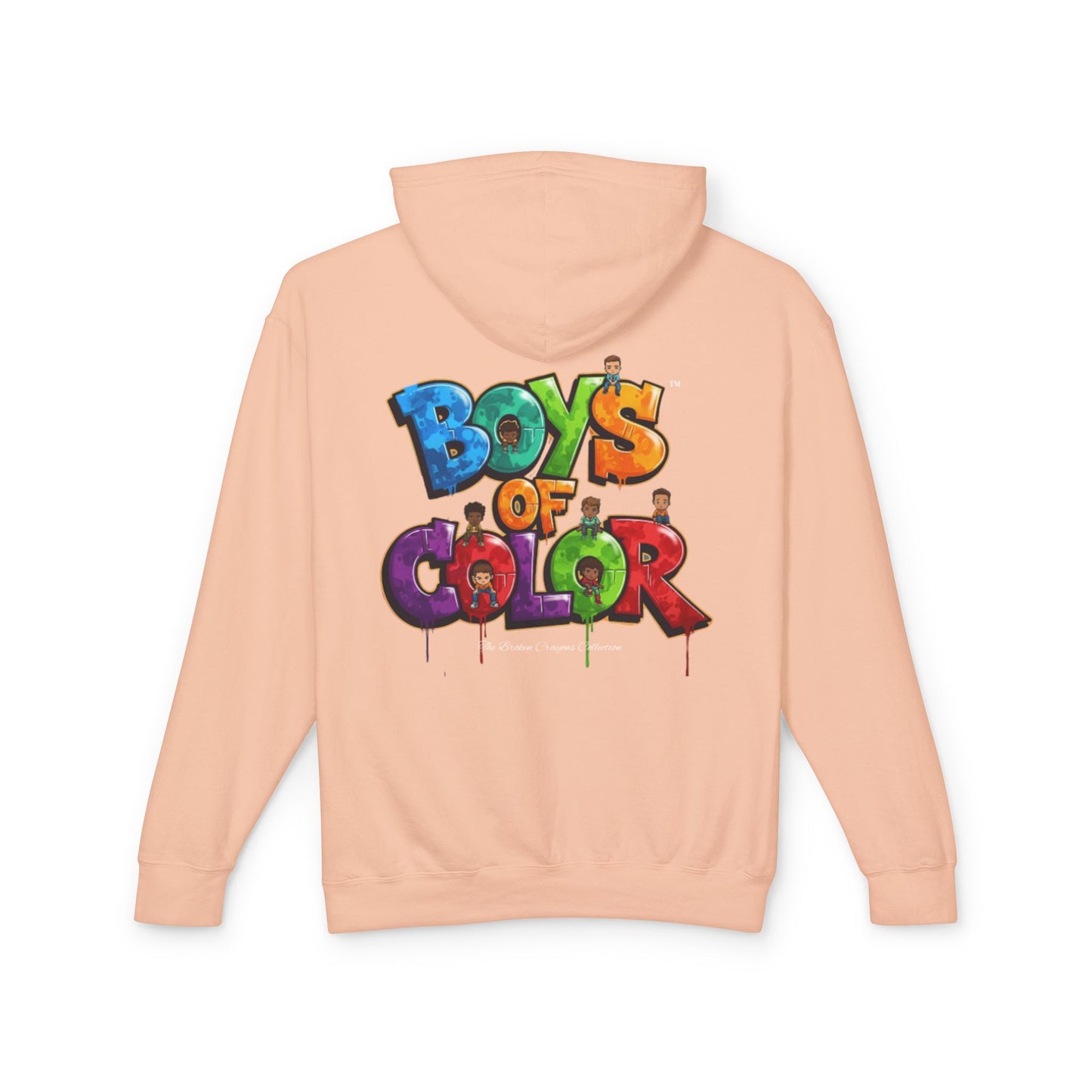 The Broken Crayons Collection Lightweight Hooded Sweatshirt