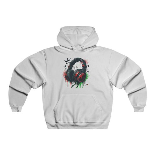 Broken Crayons Collection Music Headphones Hoodie — “Listen to me because... I Matter” Motivational Hoodie