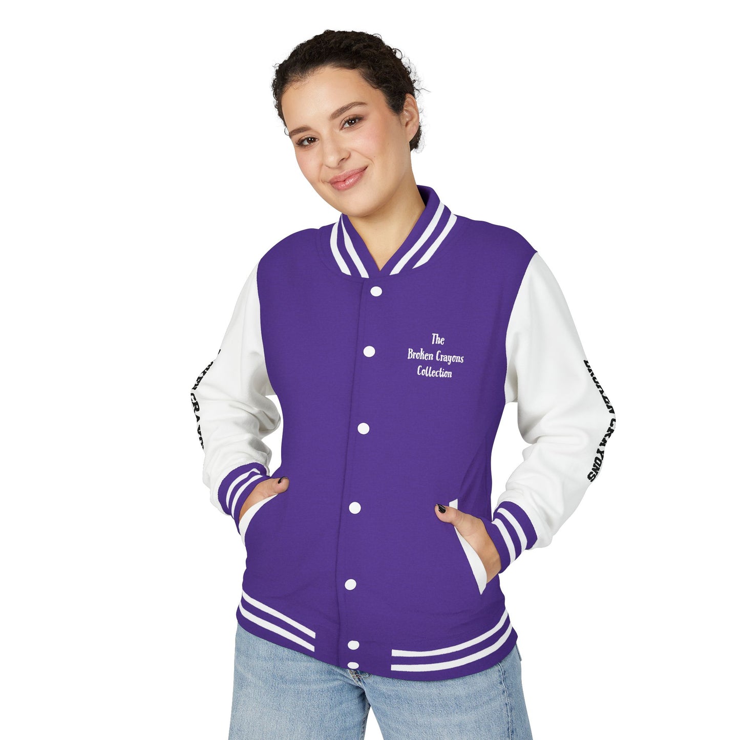 Vibrant Letterman Jacket for Creative Souls, Unisex Varsity Jacket, Trendy Outerwear, Graffiti Style Jacket, Statement Piece for [...]