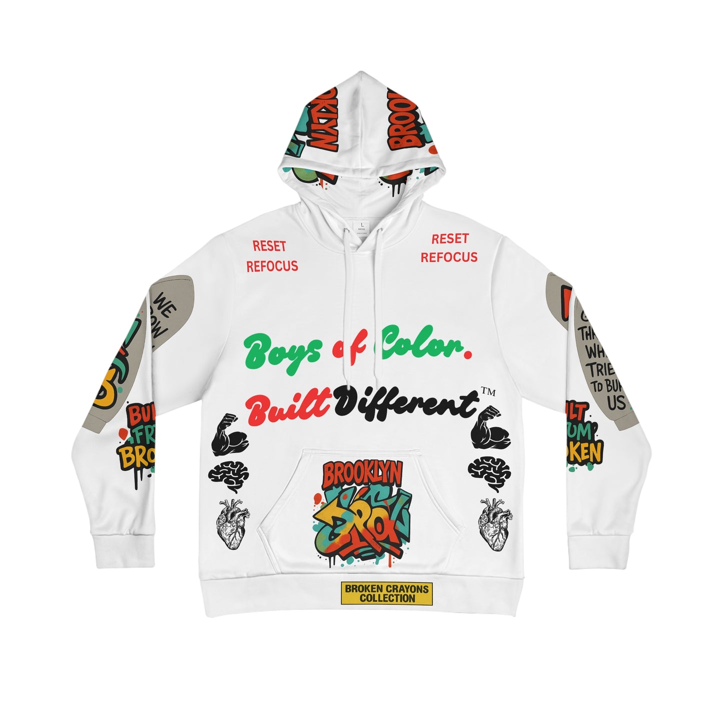 Broken Crayons Collection™ Hoodie – Built From Broken