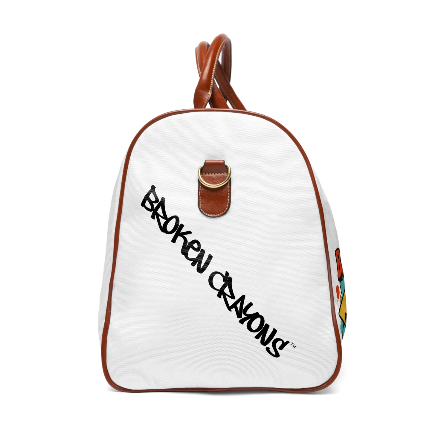 Stylish Waterproof Travel Bag, Urban Duffel, Weekender Bag, Graffiti Artwork Travel Bag, Essential for Adventures, Travel Must-Have