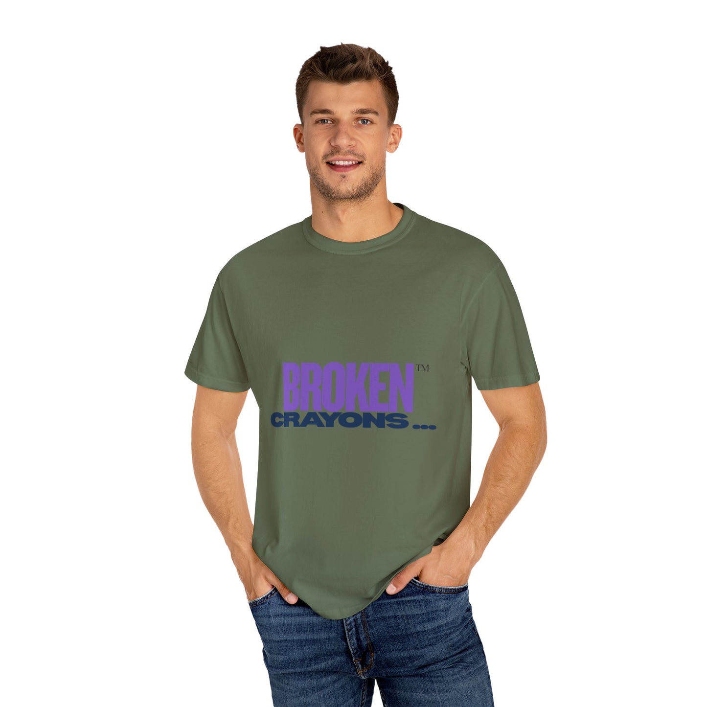 Inspirational Unisex T-Shirt - 'Broken Crayons' Motivational Tee, Casual Wear, Gift for Friend, Art Lover, Unique Statement Shirt
