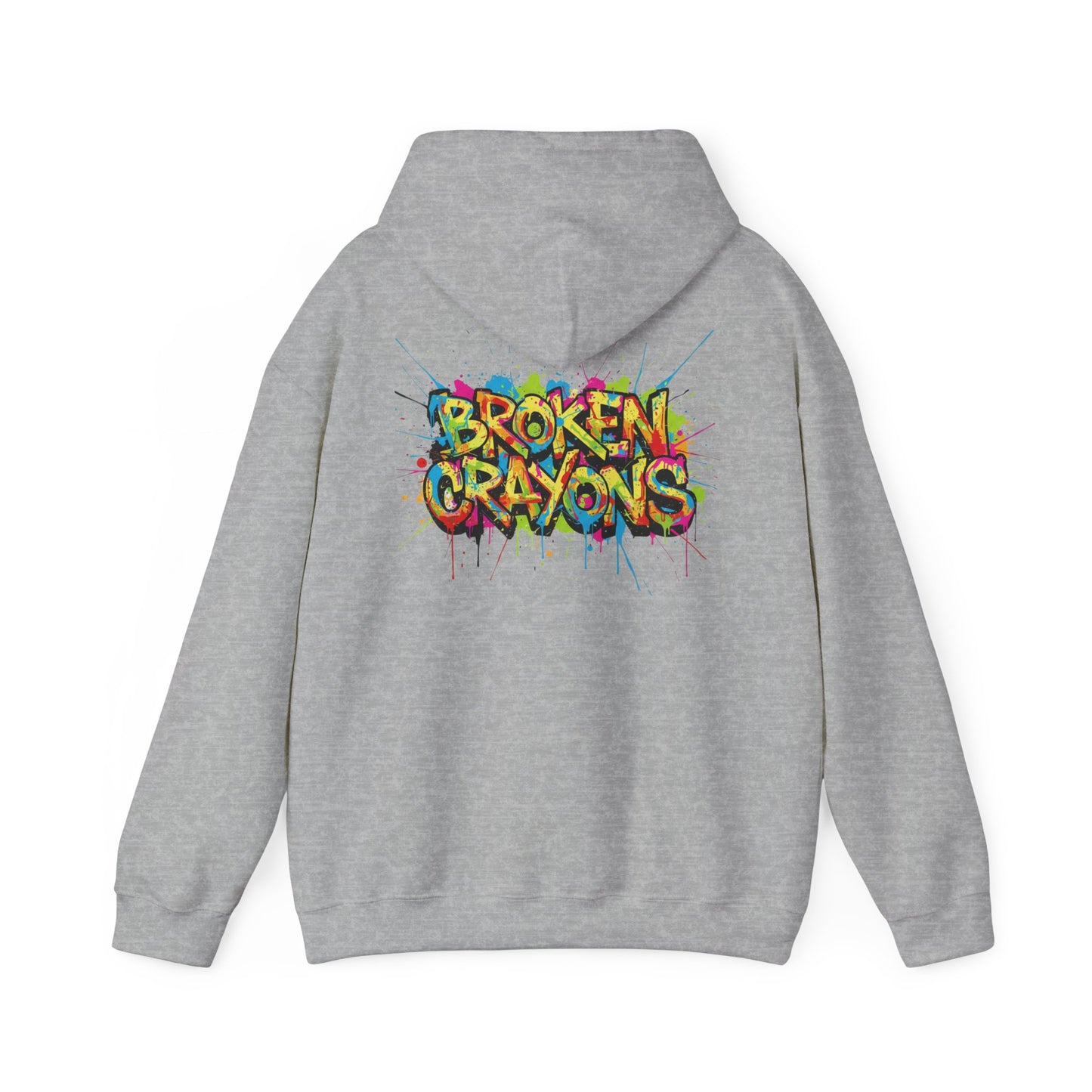 The Movement Pink Hoodie - Front & Back Design | Broken Crayons