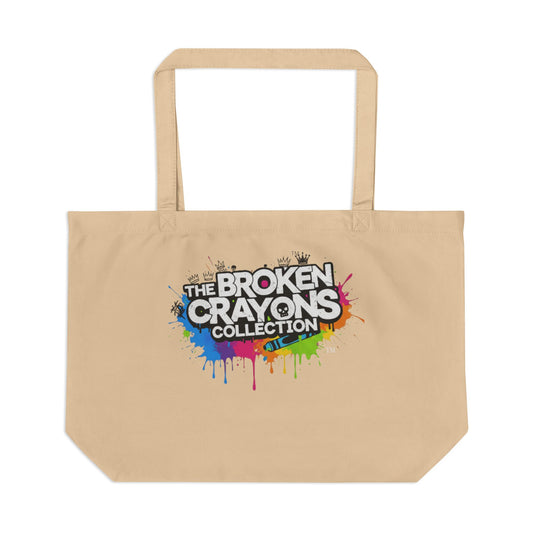 Large Eco Tote - The Broken Crayons Collection | Reusable Shopping Bag, Gift for Artists, Eco-Friendly Tote, Colorful Canvas Bag, [...]