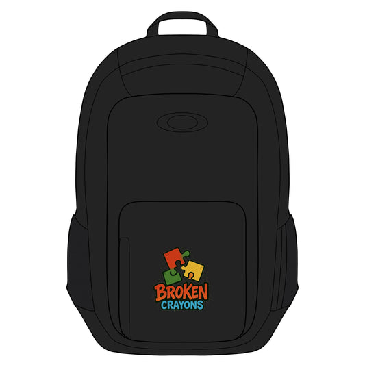 Stylish Enduro Backpack with Colorful 'Broken Crayons' Design | Perfect for School, Work, Travel, or Outdoor Adventures | Great Gift