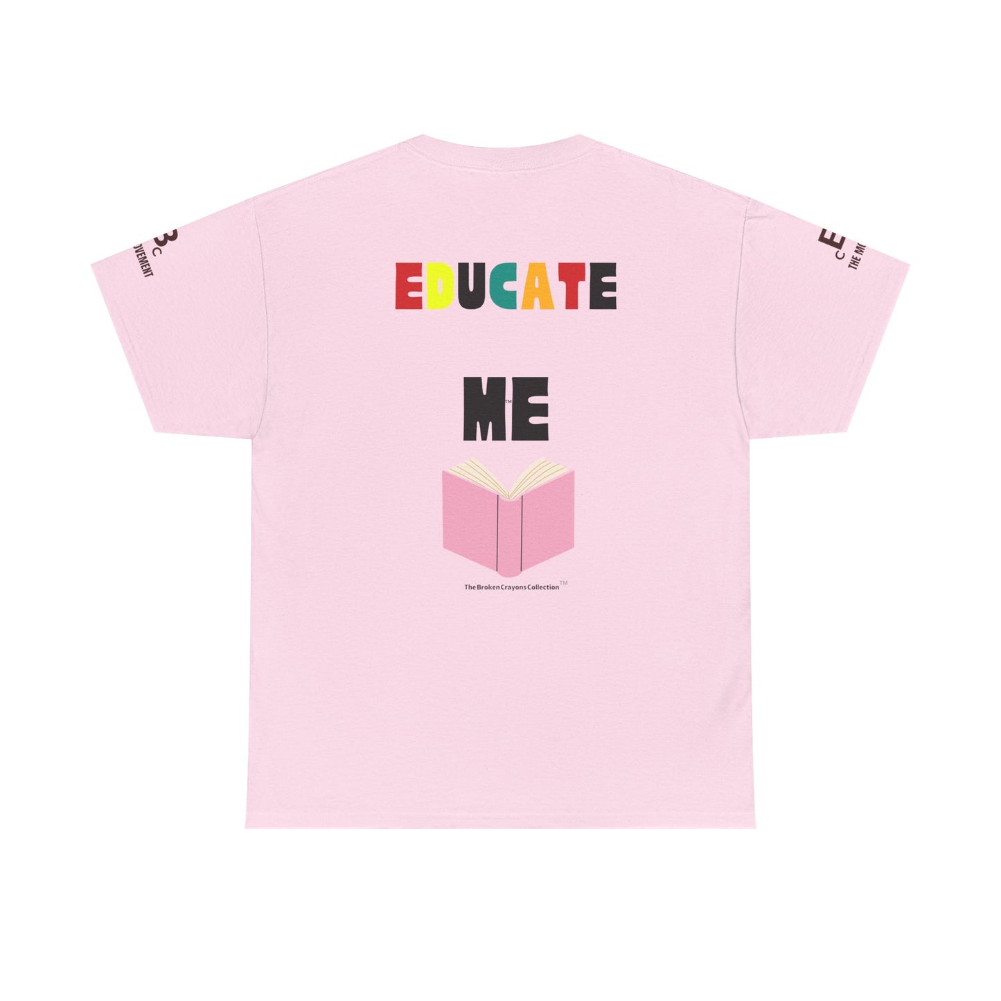 Broken Crayons Unisex Heavy Cotton Tee - Educational Graphic T-Shirt, Gift for Teachers, Kids Apparel, Fun Learning Shirt, Back to School