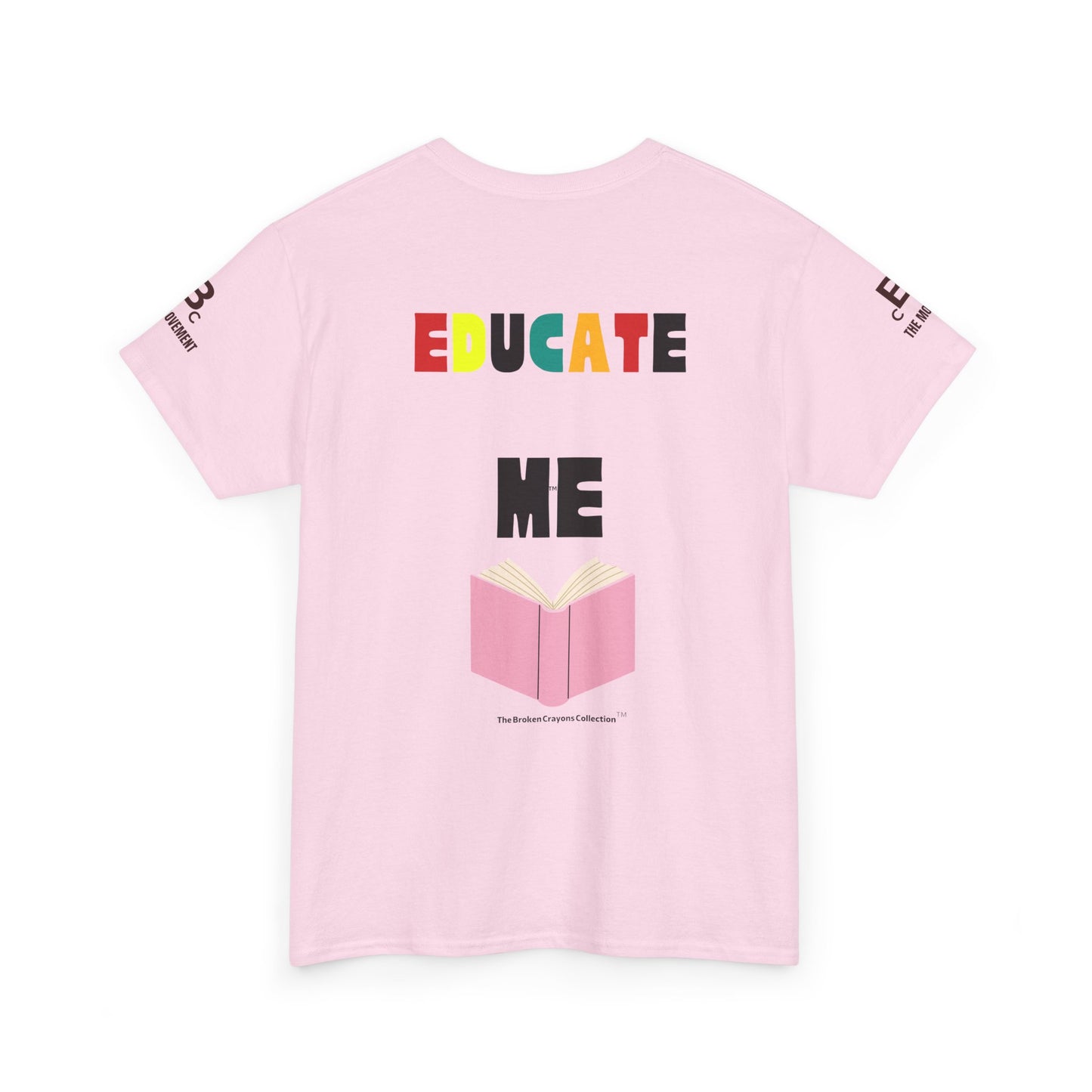 Broken Crayons Unisex Heavy Cotton Tee - Educational Graphic T-Shirt, Gift for Teachers, Kids Apparel, Fun Learning Shirt, Back to School