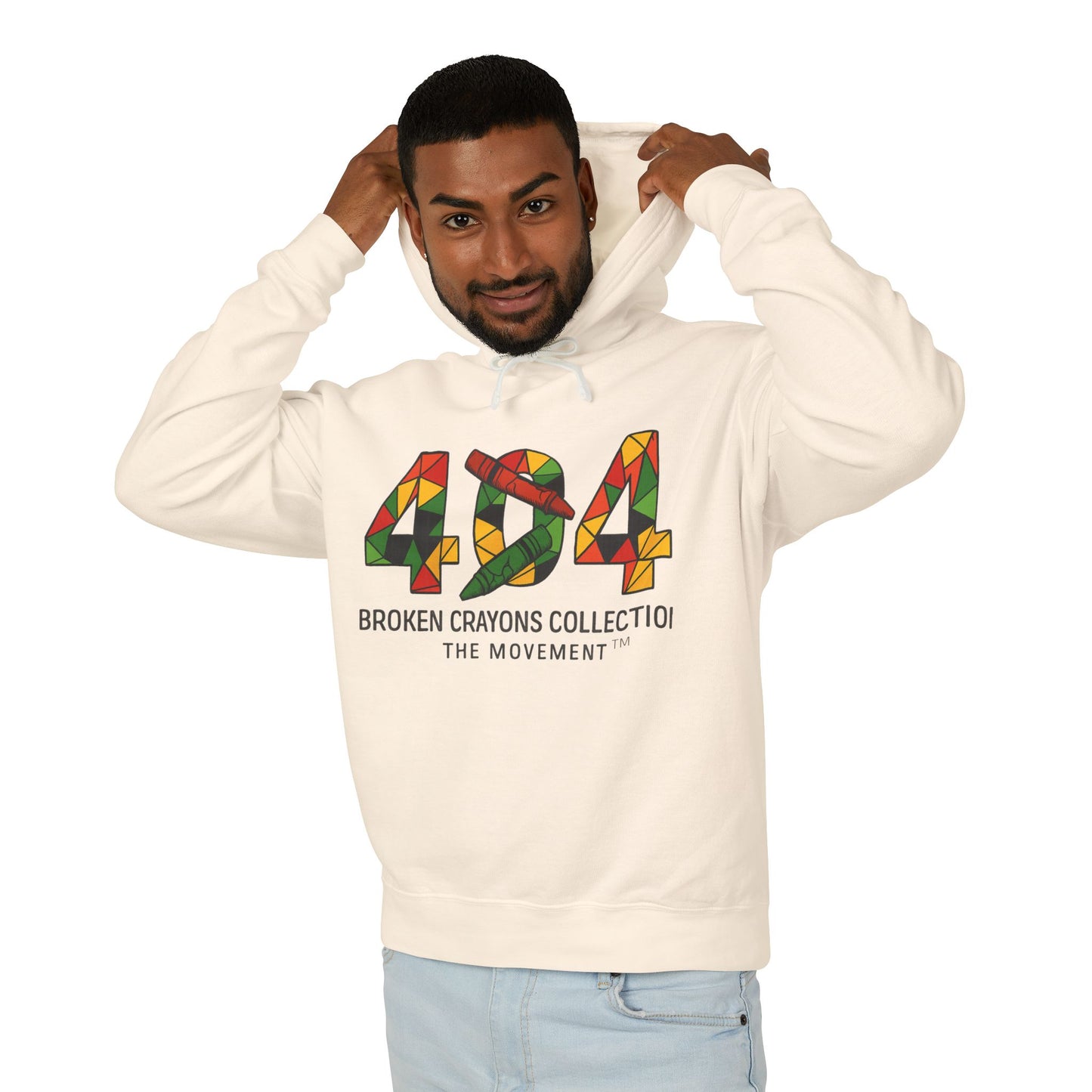 404 ATL Hoodie – Broken Crayons Collection | Pan-African Streetwear for the Movement