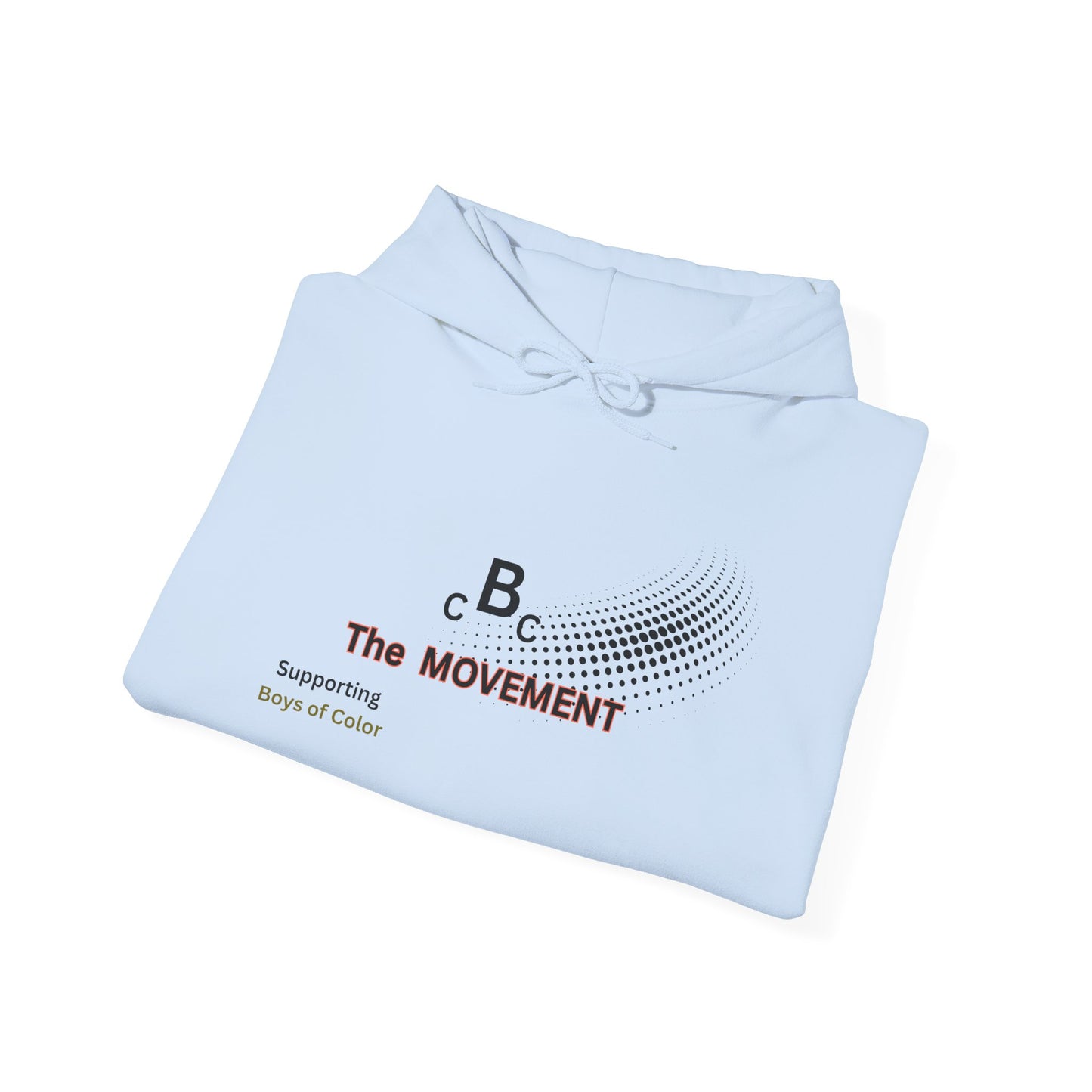 The Movement Pink Hoodie - Front & Back Design | Broken Crayons