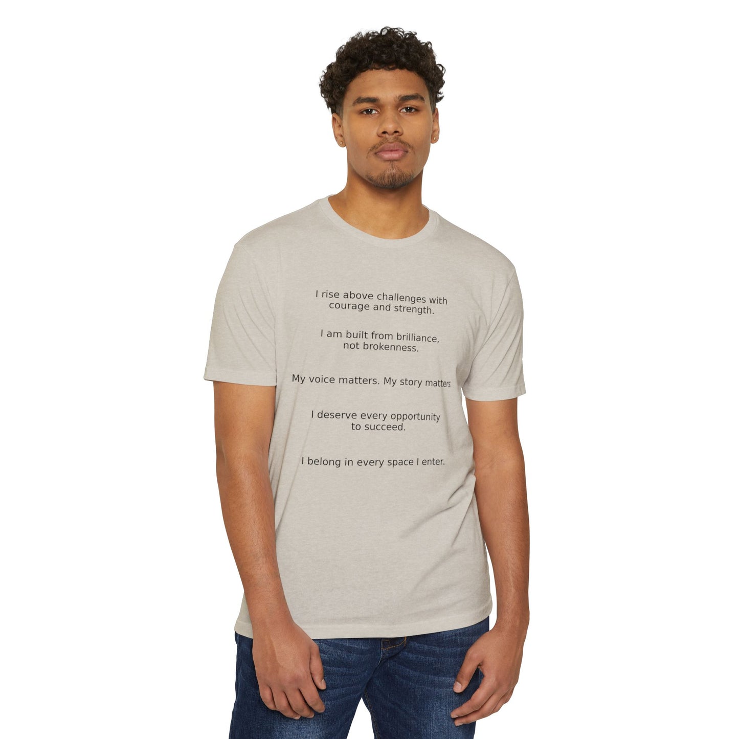 Empowerment T-Shirt, Inspirational Tee, Motivational Shirt, Unisex Statement Top, Everyday Confidence Wear