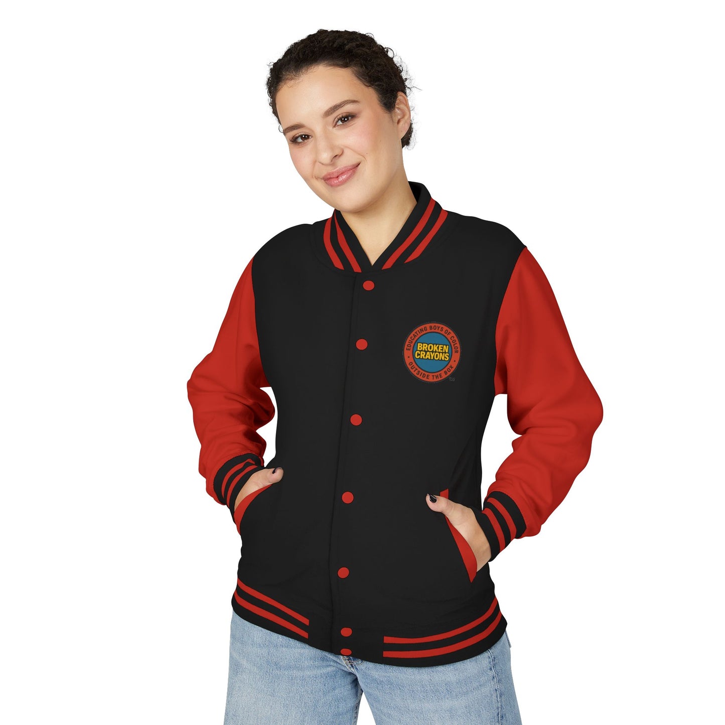 Unisex Inspirational Letterman Jacket, Resilience Hope Style, Motivational Apparel, Gifts for Friends, Casual Wear, College Spirit Wear
