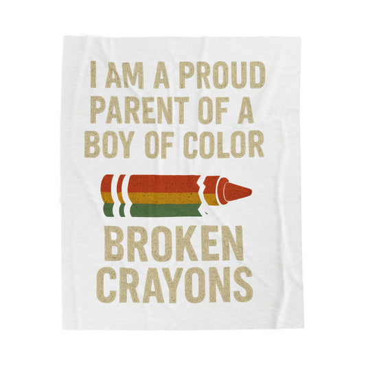 Embrace Comfort with Proud Parent Velveteen Plush Blanket - Cozy Gift, Home Decor, Nursery Accessory, Meaningful Keepsake, Thoughtful [...]