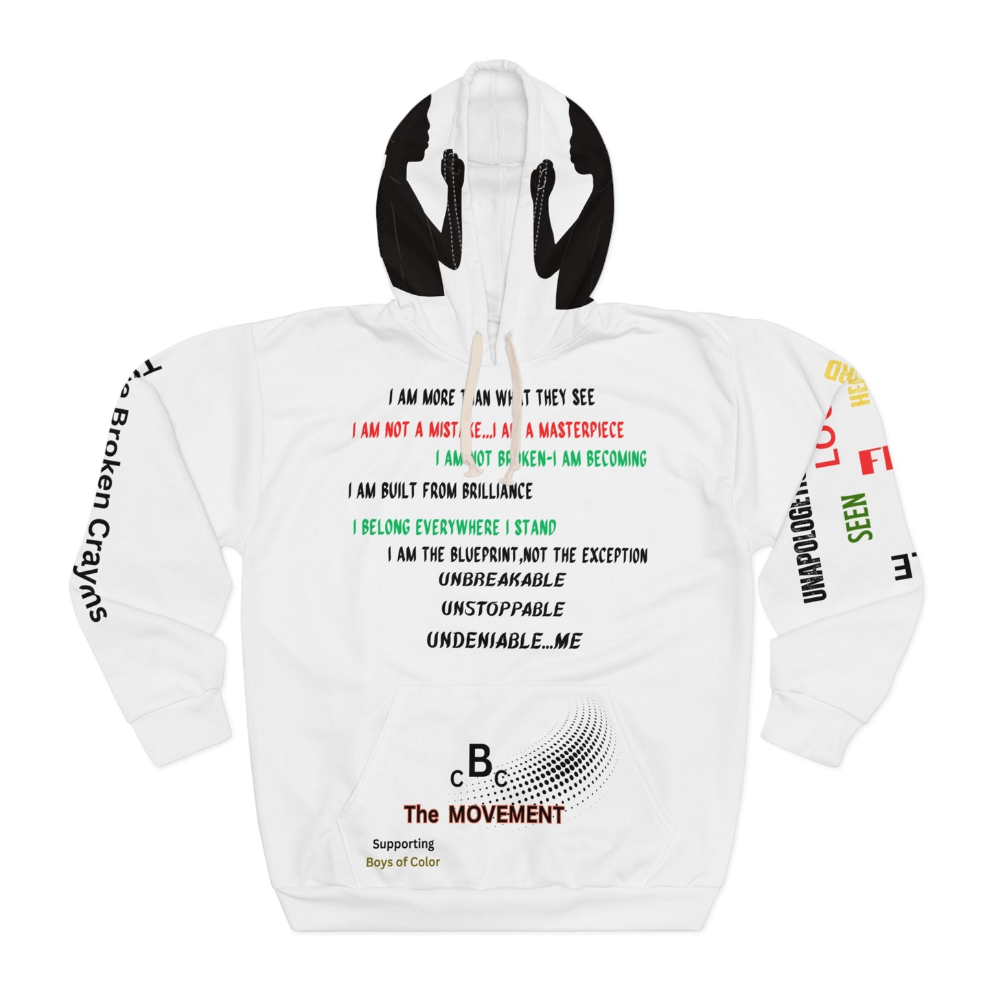 I Am More Than What They See” Hoodie – Empowering Apparel for Boys of Color | Broken Crayons the MOVEMENT™