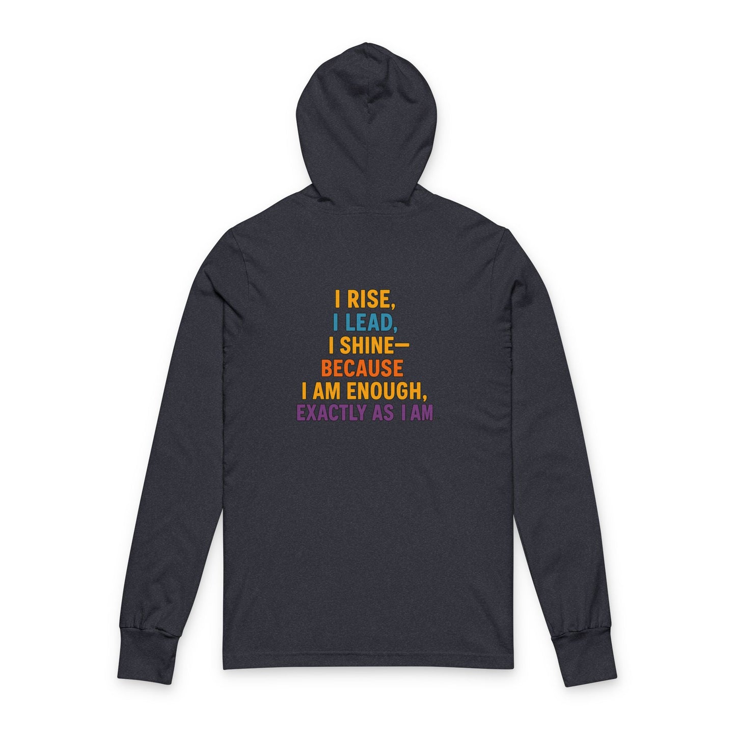 Empowerment Hoodie - Unisex Hooded Long Sleeve Tee, Motivational Wear, Inspirational Apparel, Self-Love Gift, Casual Summer Fashion, [...]