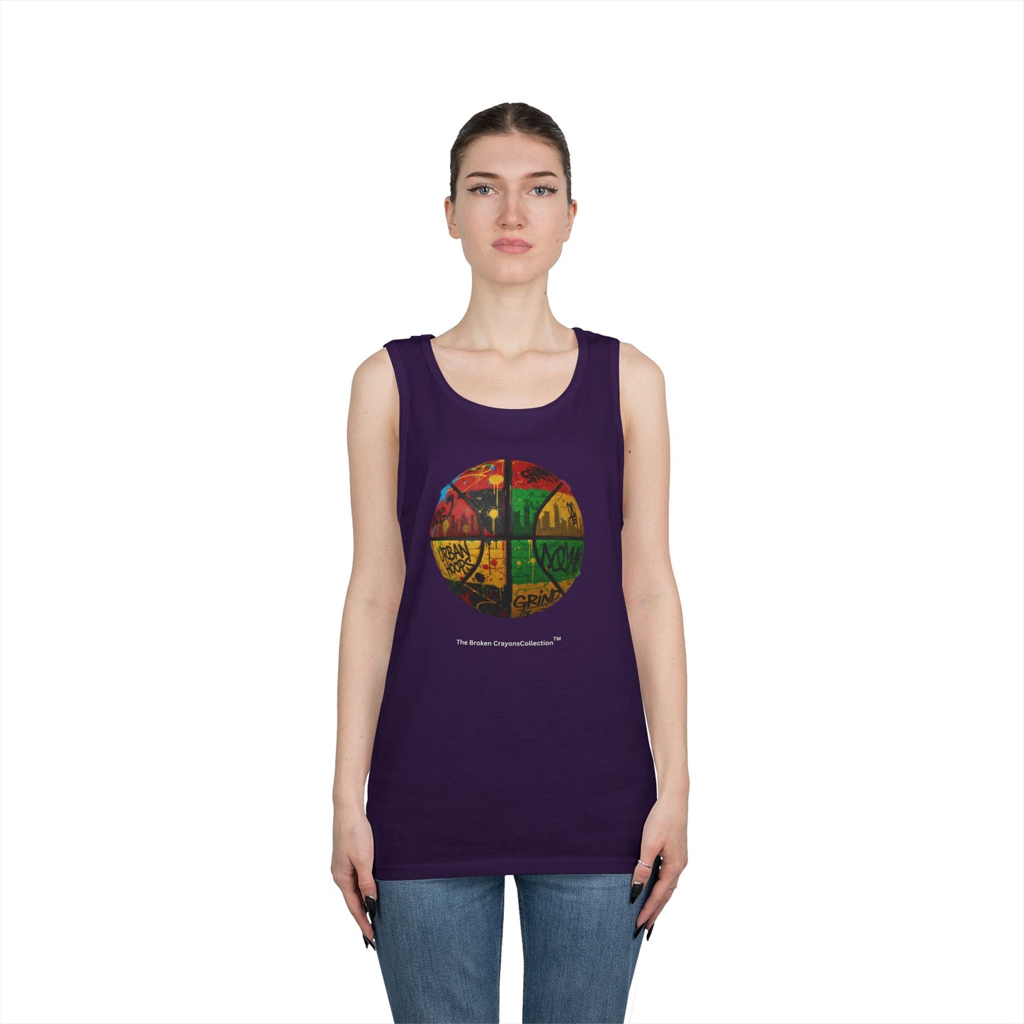 Urban Pan-African Basketball Tank Top - The Broken Crayons Collection