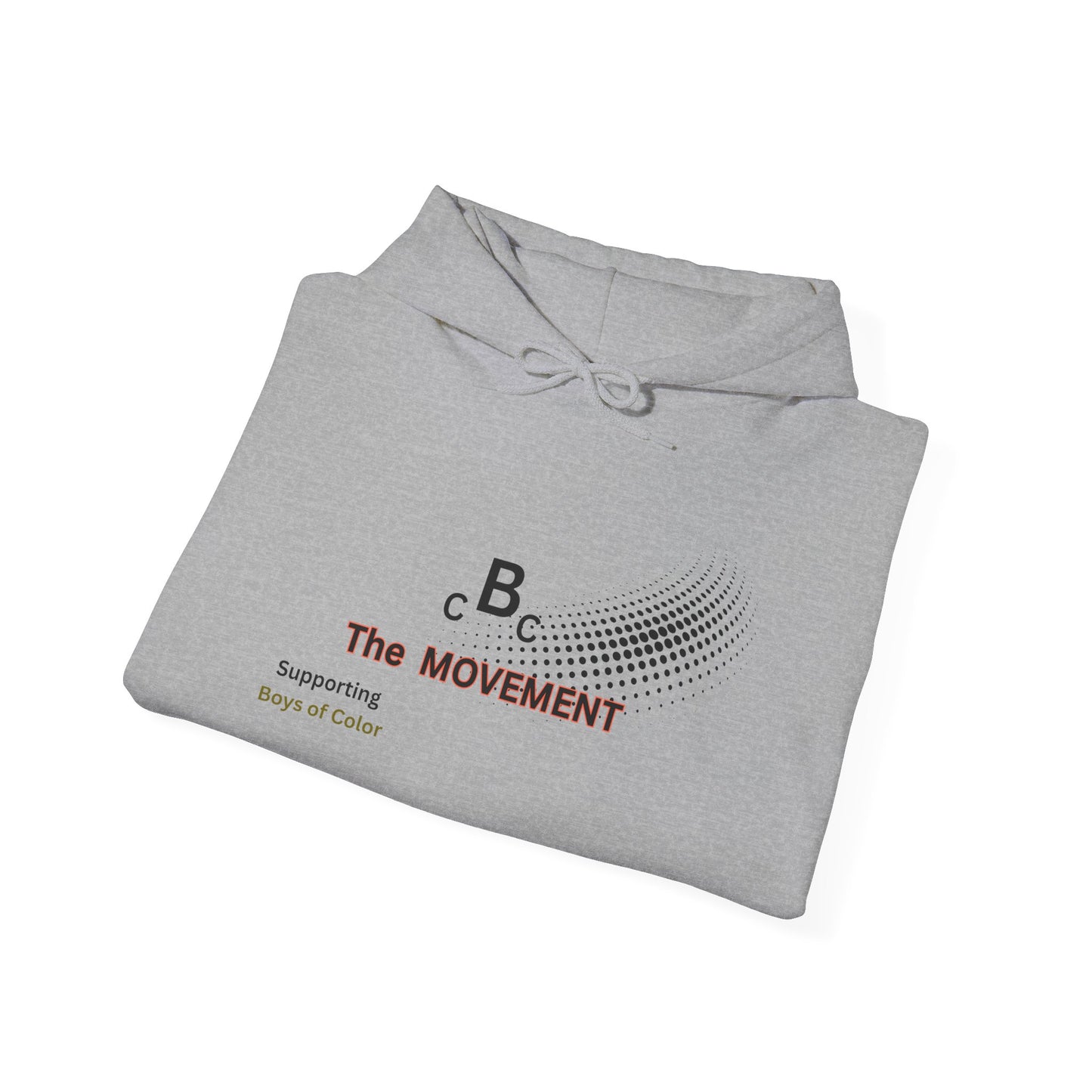 The Movement Pink Hoodie - Front & Back Design | Broken Crayons
