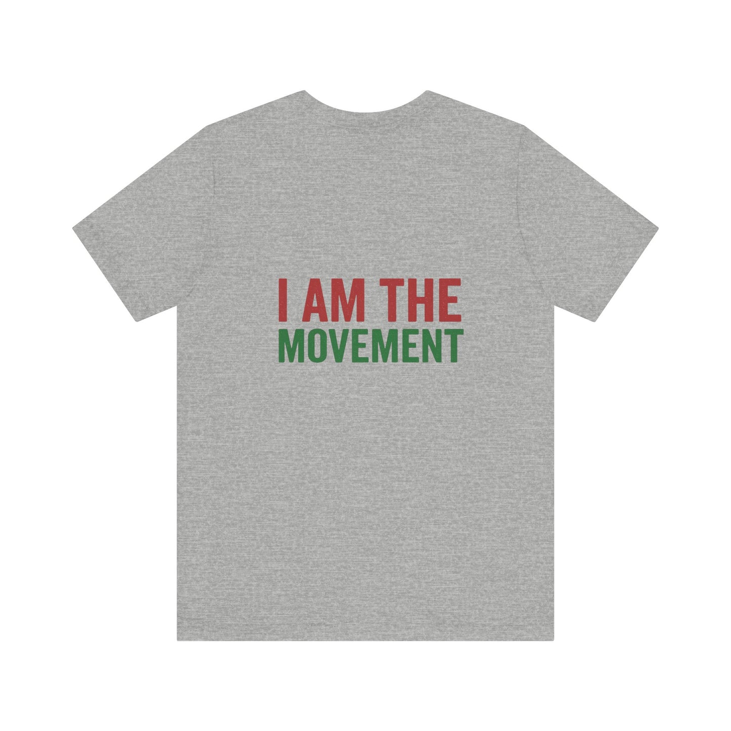 Unapologetically Me™ / I Am The Movement™ Red Tee – Empowerment Shirt for Boys of Color