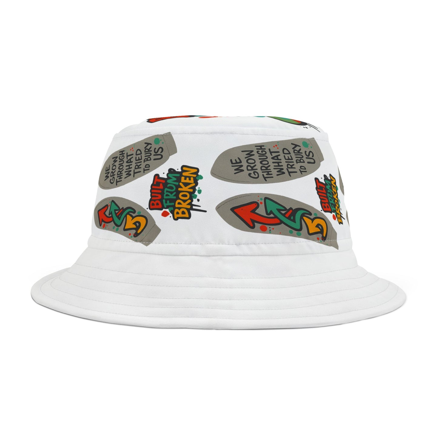 Urban Graffiti Bucket Hat – Broken Crayons Collection™ Streetwear