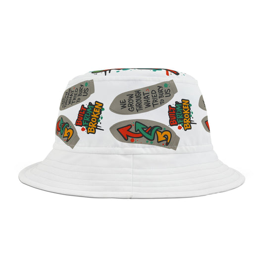 Urban Graffiti Bucket Hat – Broken Crayons Collection™ Streetwear