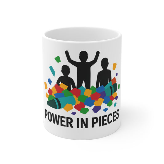 Empowering Ceramic Mug - Perfect Gift for Activists, Motivational Coffee Cup, Inspirational Decor, Unique Tea Mug, Ideal for Every Occasion