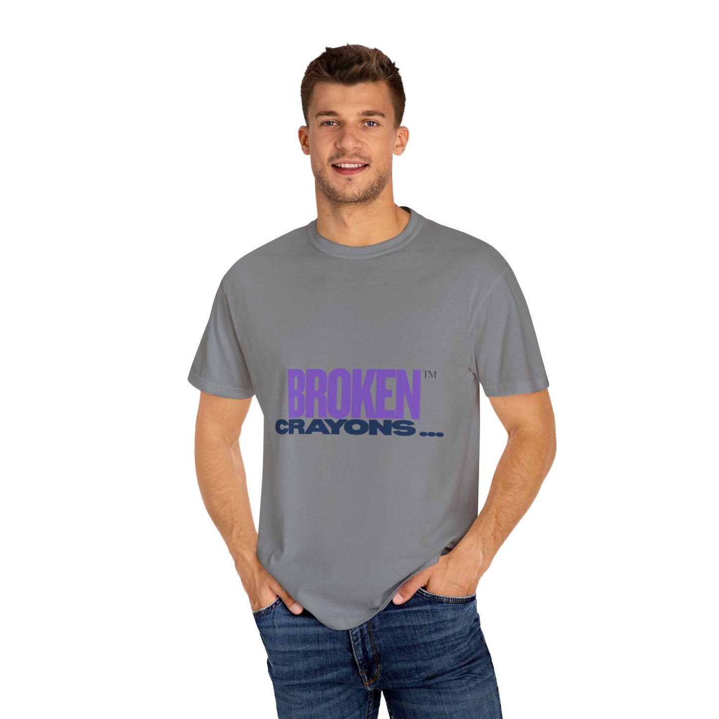 Inspirational Unisex T-Shirt - 'Broken Crayons' Motivational Tee, Casual Wear, Gift for Friend, Art Lover, Unique Statement Shirt