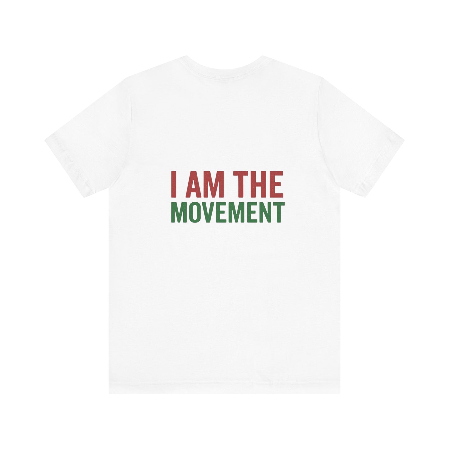 Unapologetically Me™ / I Am The Movement™ Red Tee – Empowerment Shirt for Boys of Color