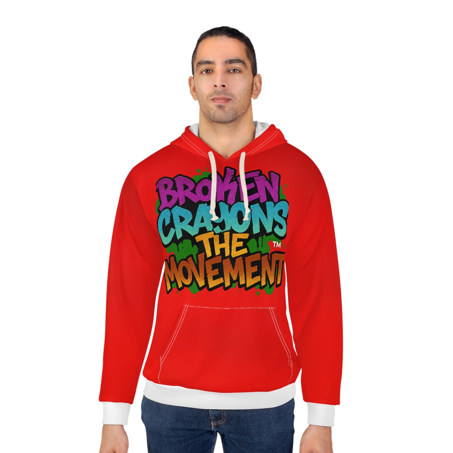 Broken Crayons Collection Graffiti Art Unisex Pullover Hoodie - Broken Crayons Movement