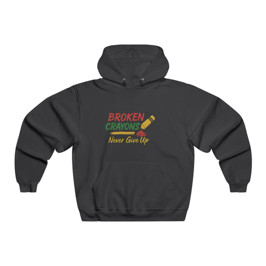 Inspirational Hooded Sweatshirt for Men, Empowerment Apparel, Colorful Motivational Hoodie, Perfect Gift for Teens, Positive Vibes