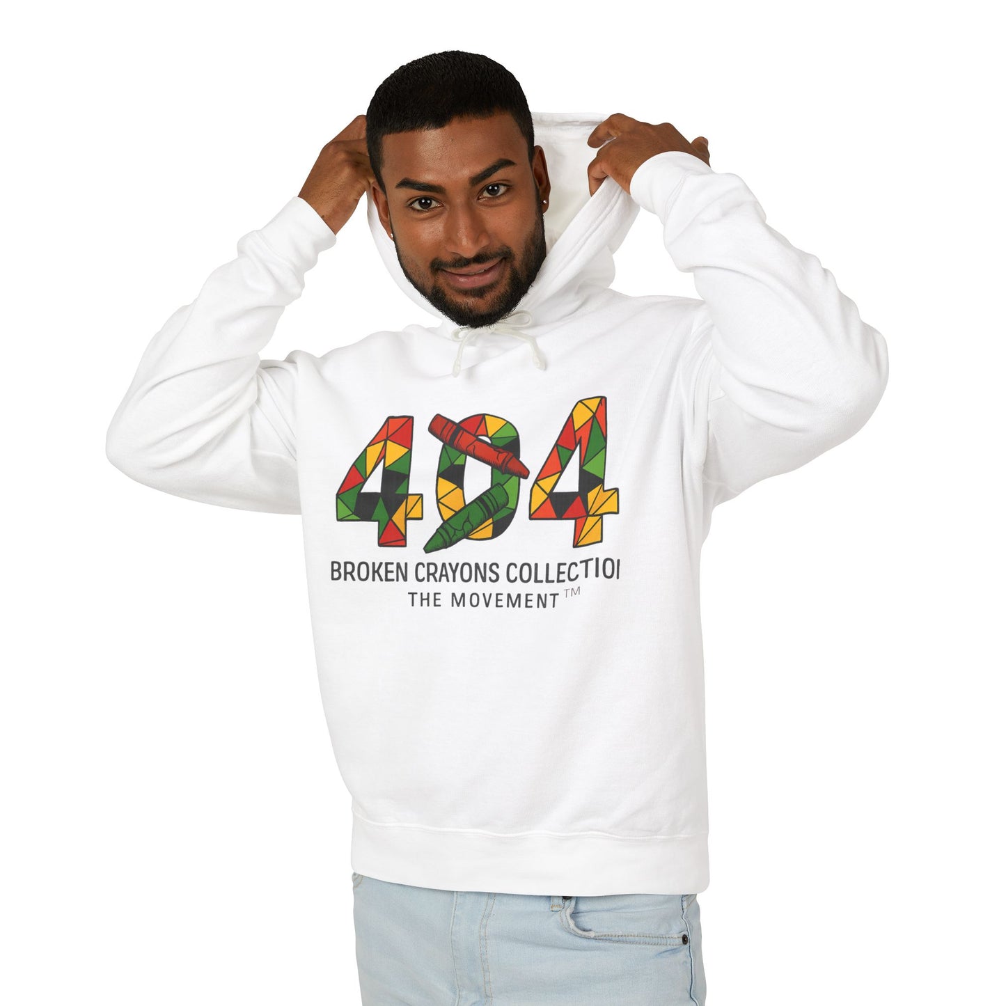 404 ATL Hoodie – Broken Crayons Collection | Pan-African Streetwear for the Movement