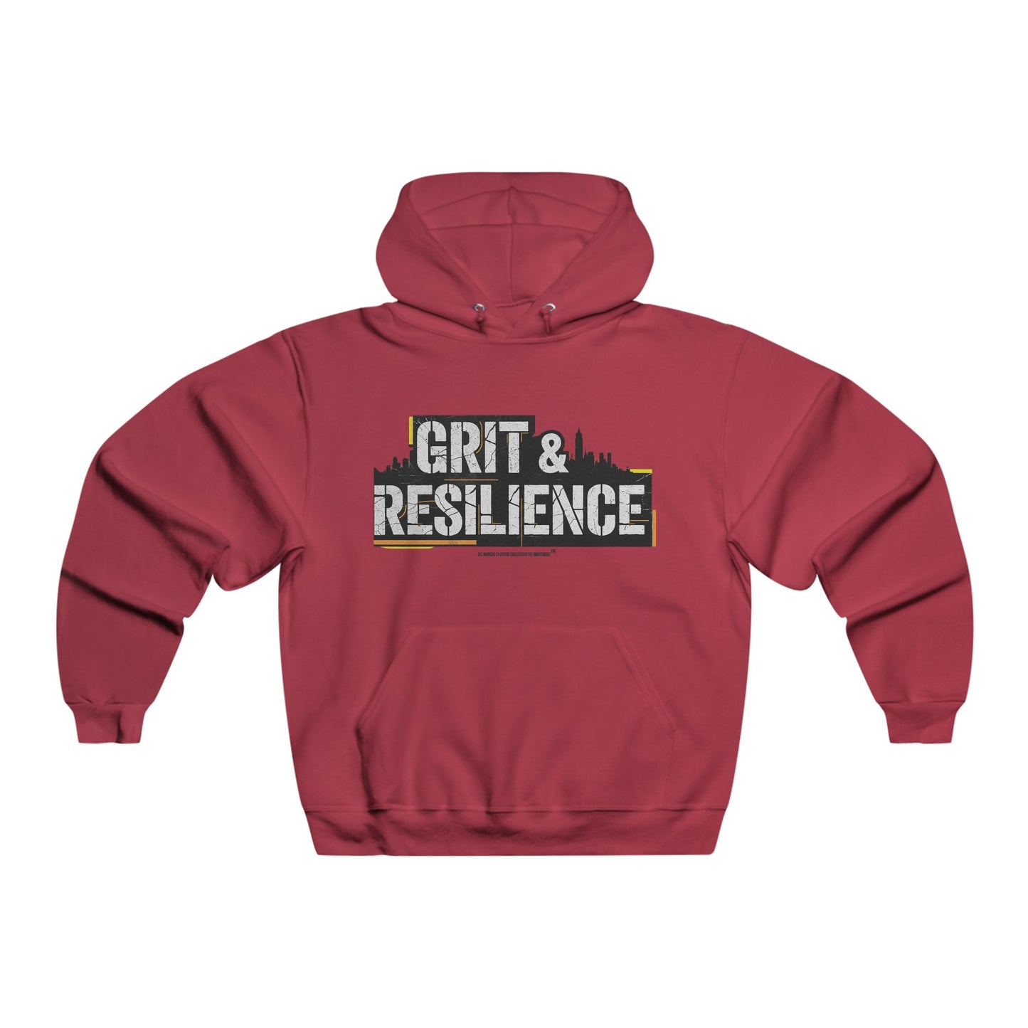 GRIT & Resilience Hoodie – Motivational Streetwear, Empowerment Sweatshirt for Everyday Strength