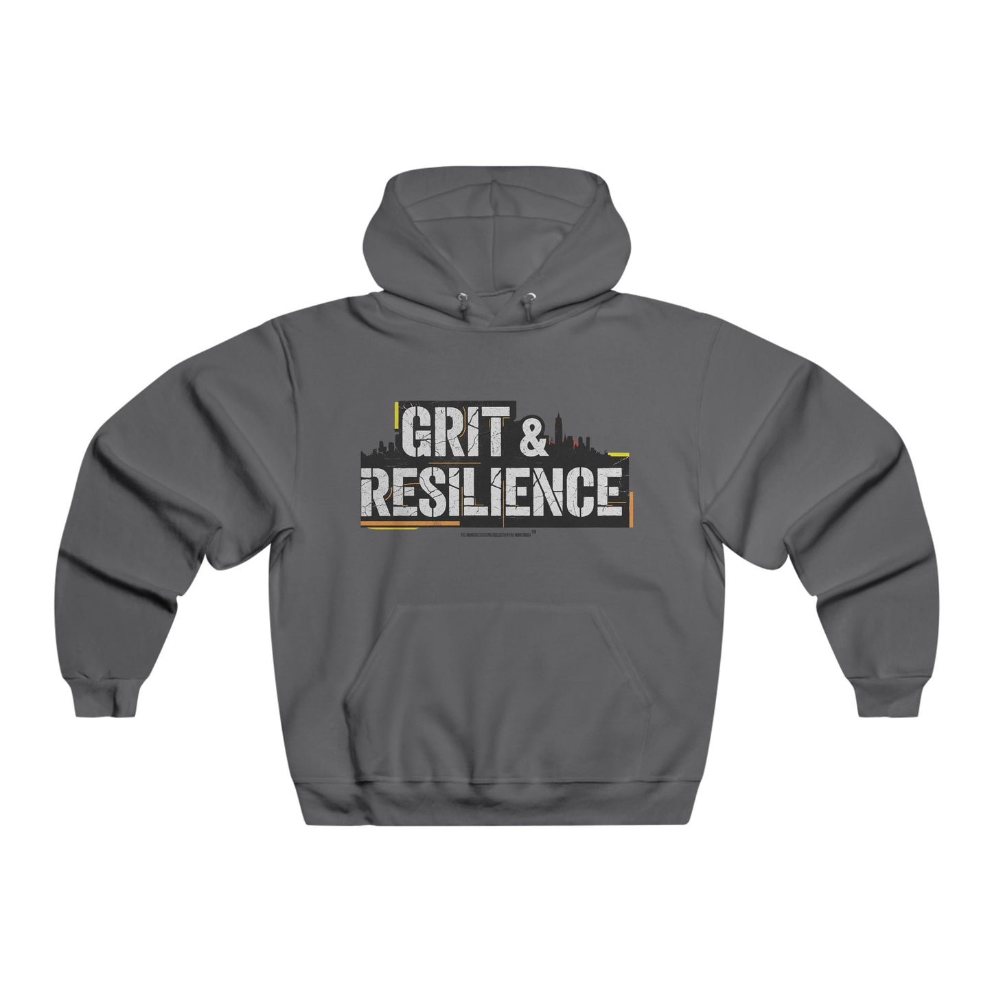 GRIT & Resilience Hoodie – Motivational Streetwear, Empowerment Sweatshirt for Everyday Strength