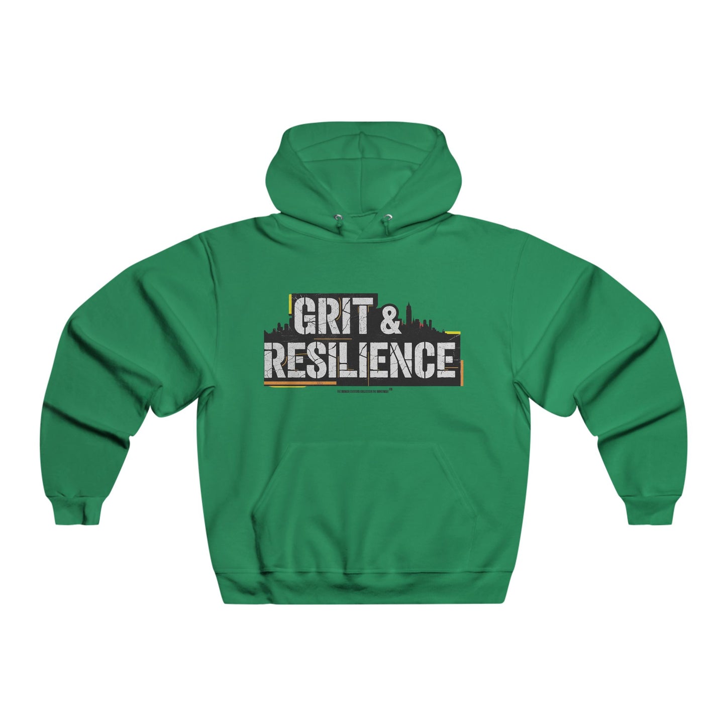GRIT & Resilience Hoodie – Motivational Streetwear, Empowerment Sweatshirt for Everyday Strength